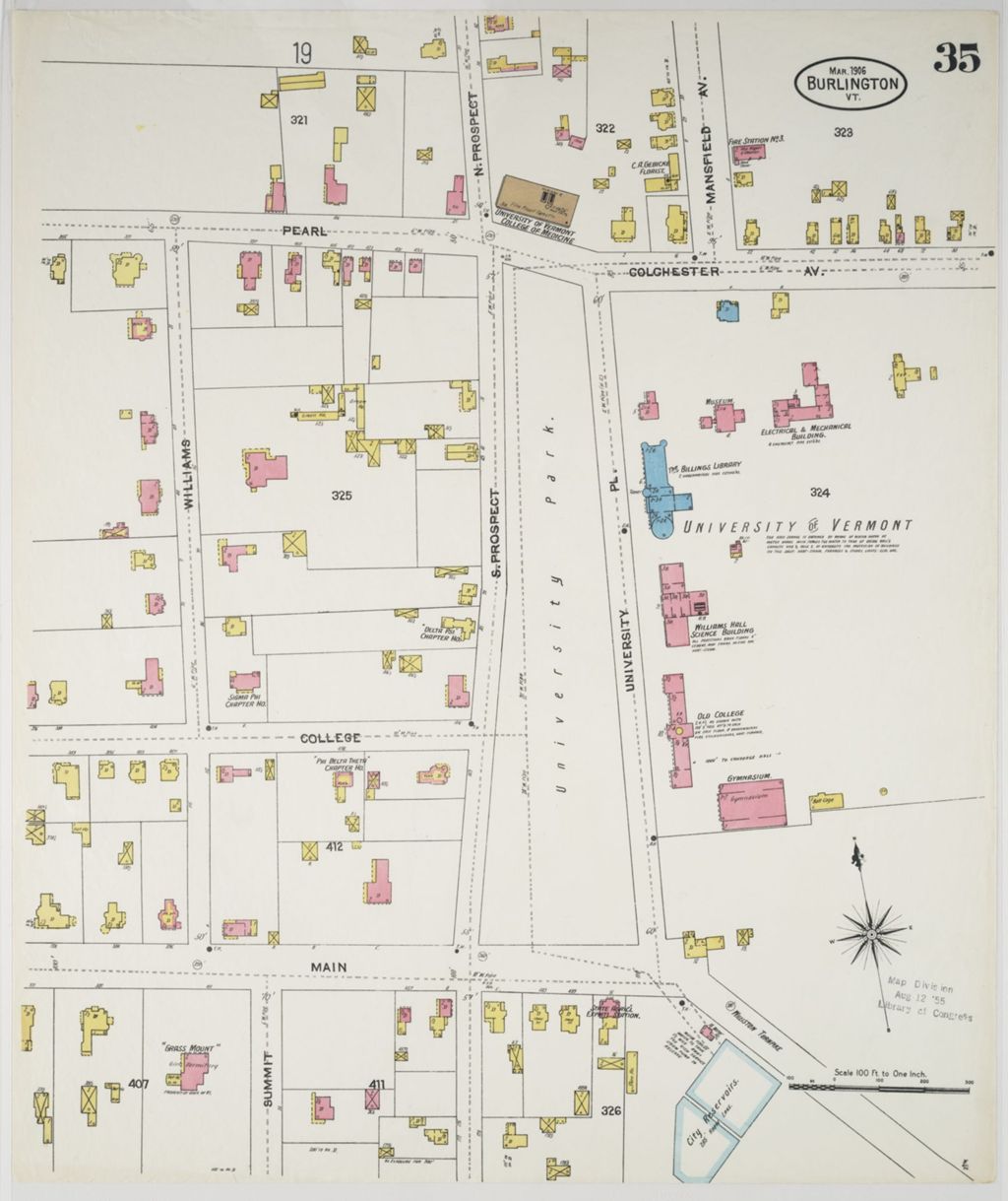 Miniature of Burlington 1906, sheet 35