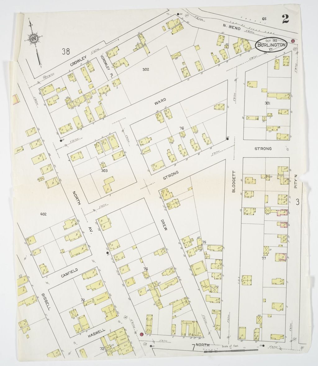 Miniature of Burlington 1912, sheet 02