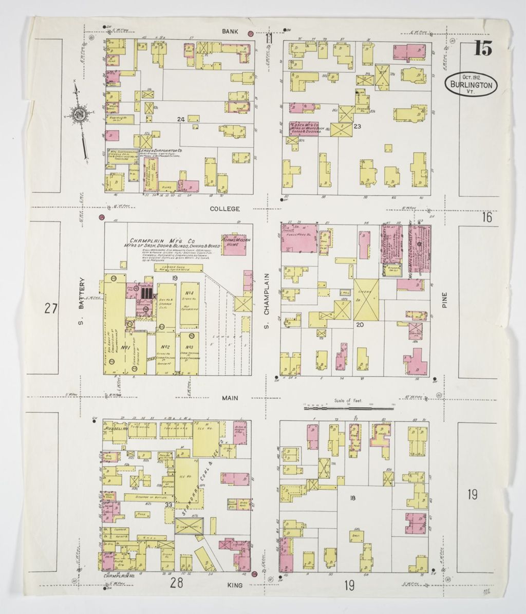 Miniature of Burlington 1912, sheet 15