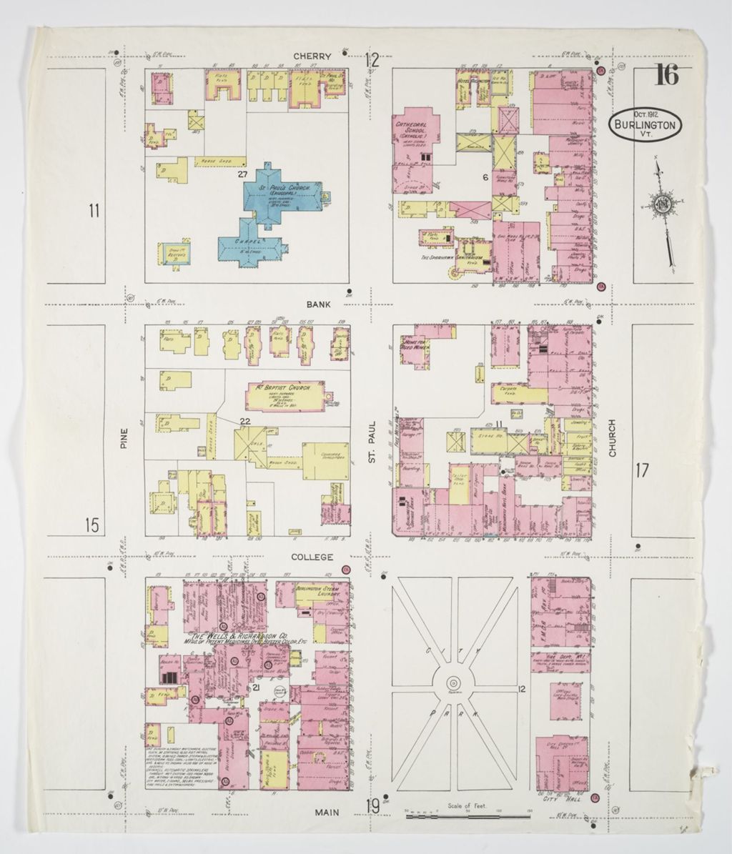 Miniature of Burlington 1912, sheet 16