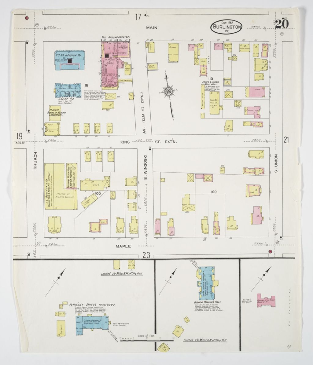 Miniature of Burlington 1912, sheet 20