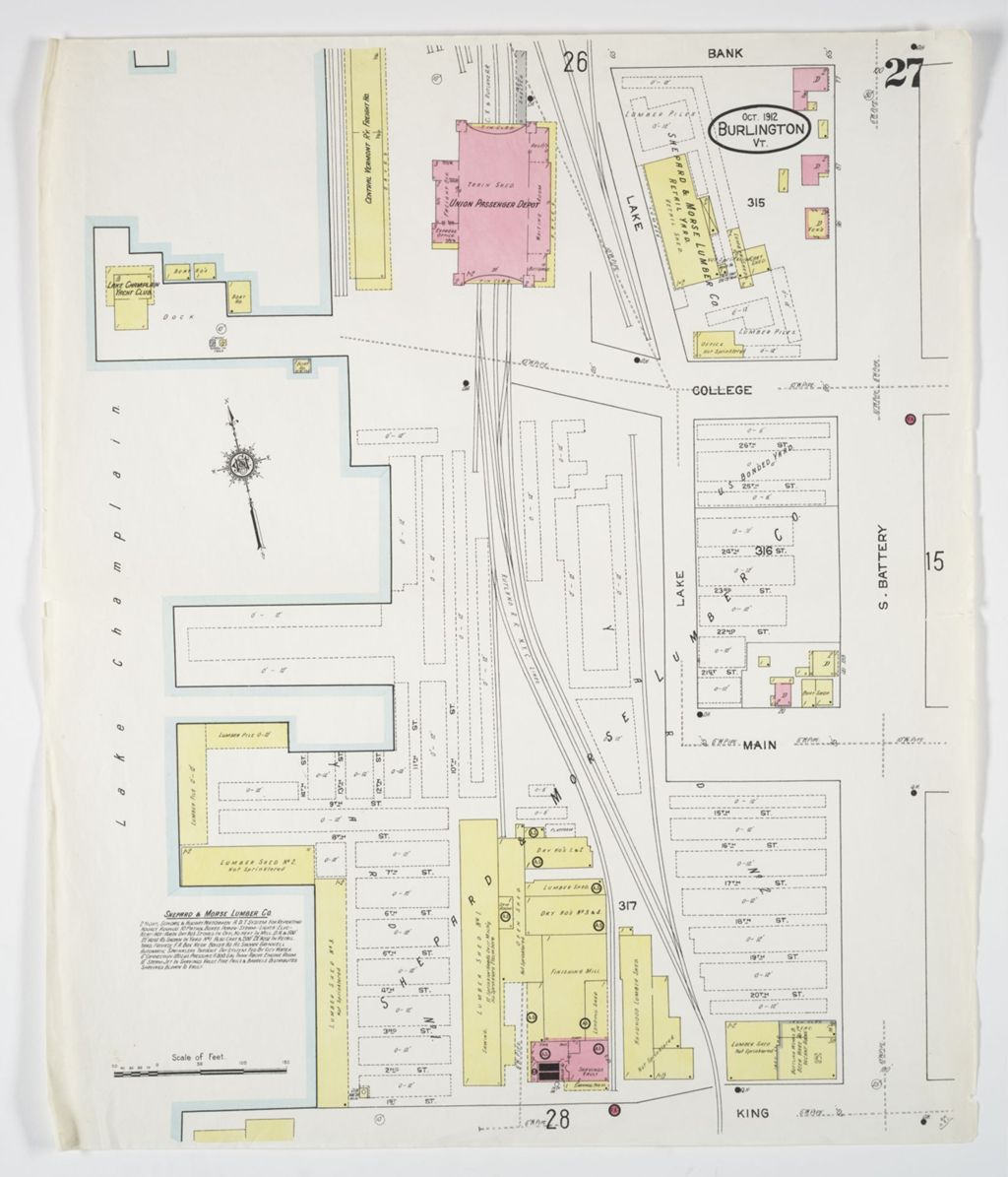 Miniature of Burlington 1912, sheet 27