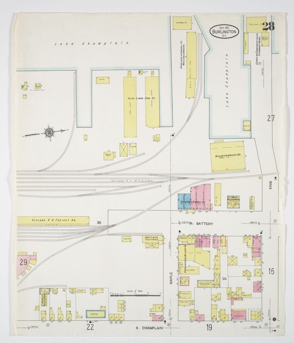 Miniature of Burlington 1912, sheet 28