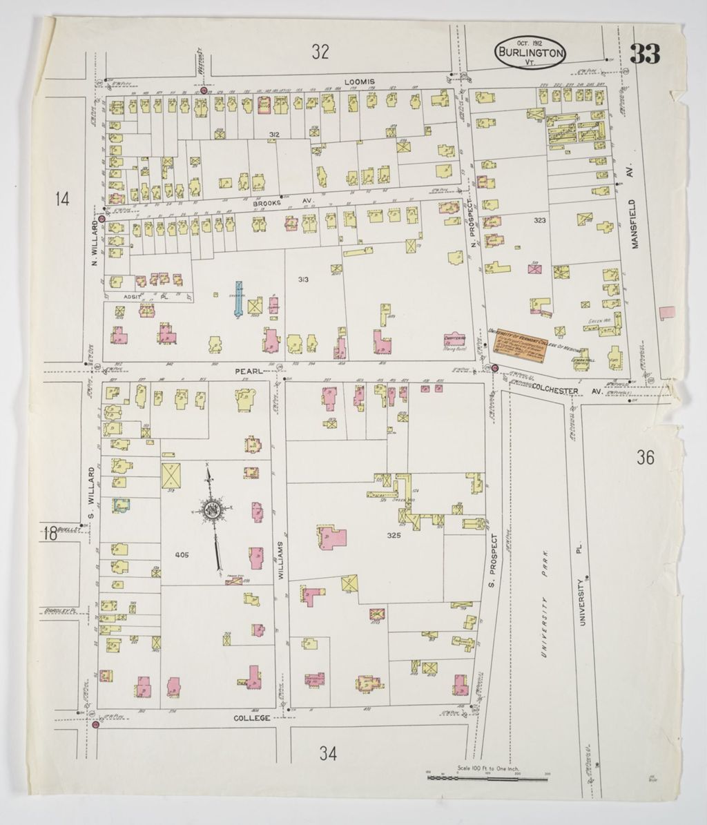 Miniature of Burlington 1912, sheet 33