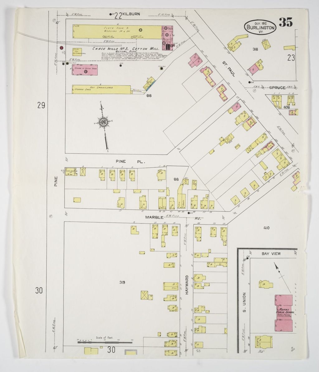 Miniature of Burlington 1912, sheet 35