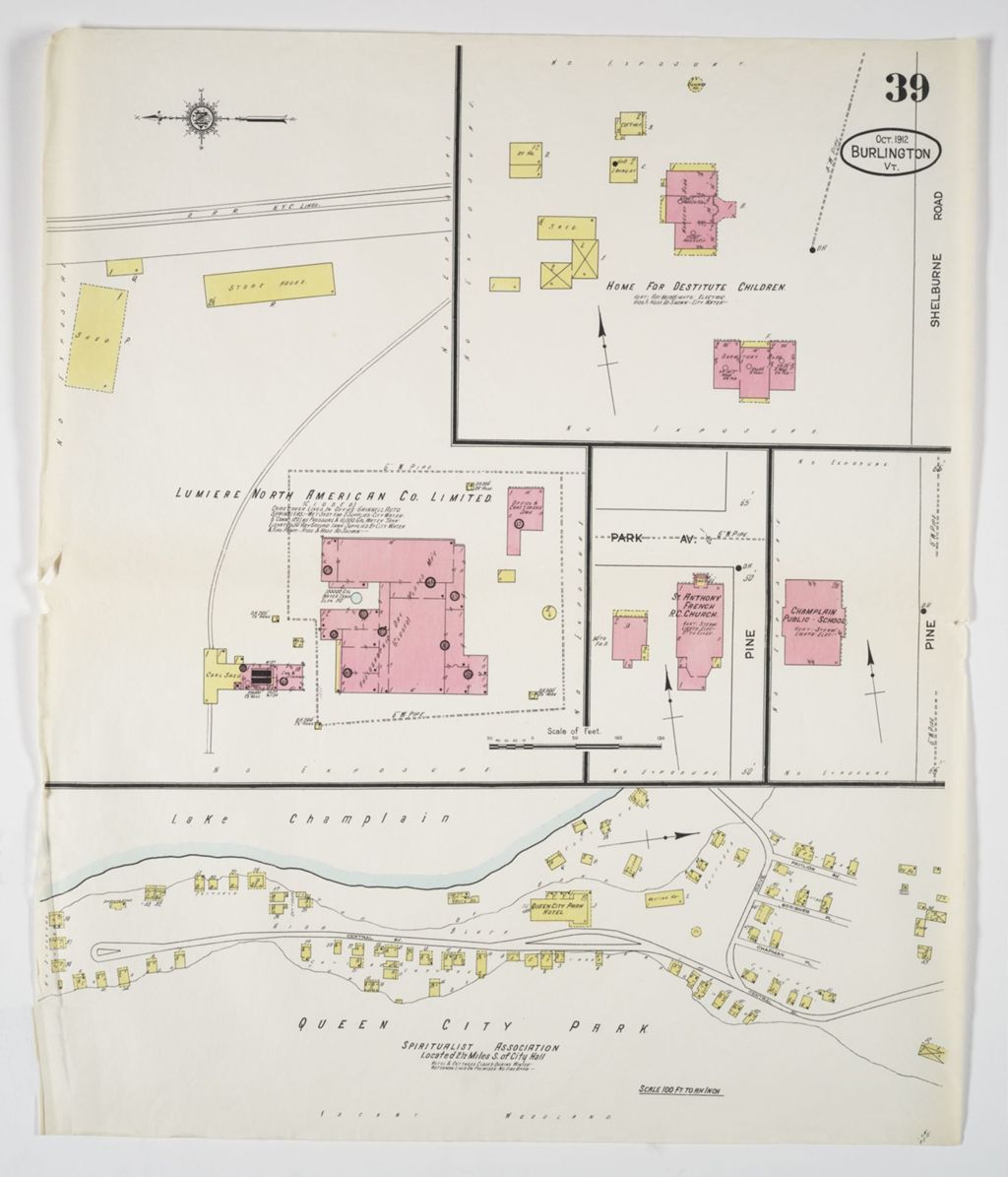 Miniature of Burlington 1912, sheet 39