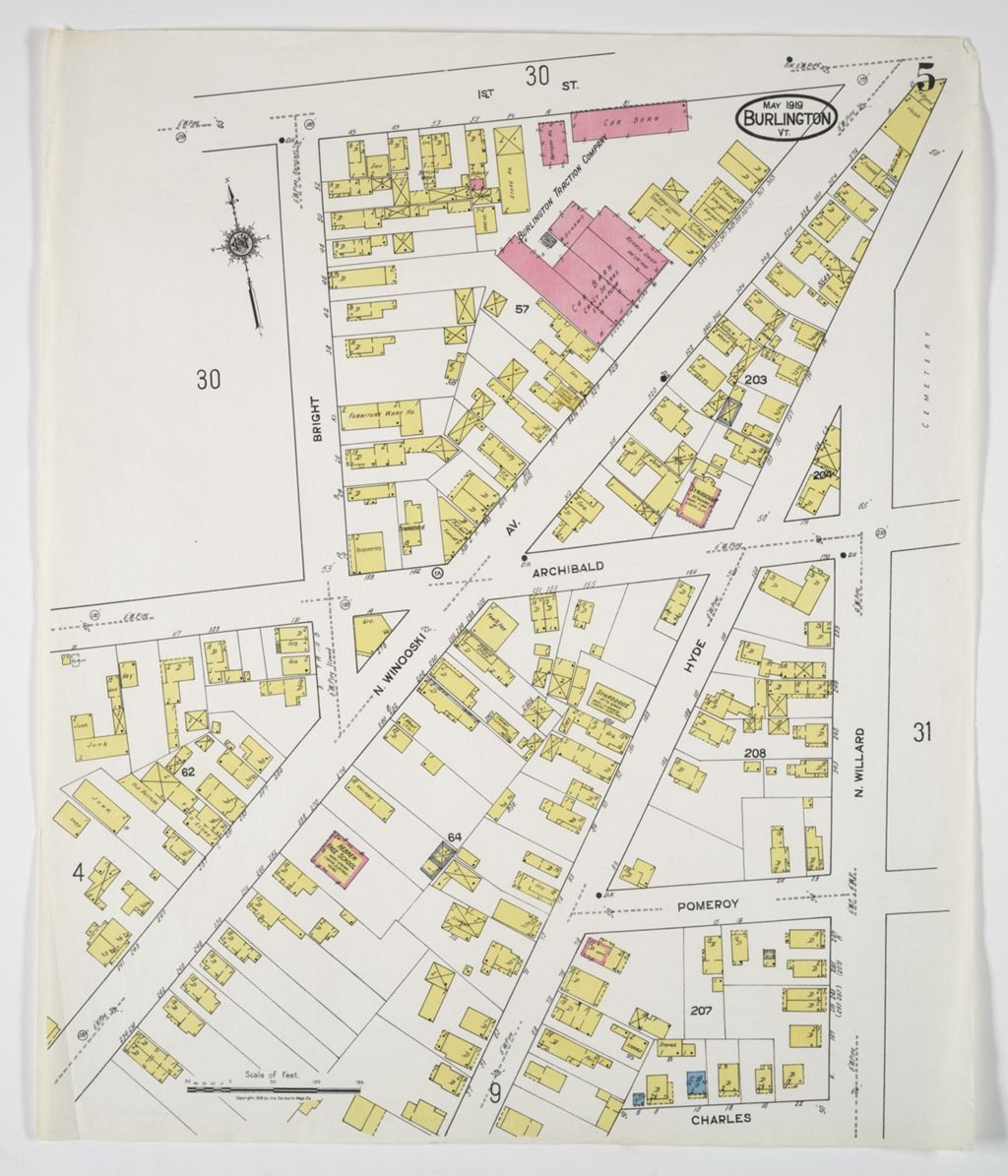 Miniature of Burlington 1919, sheet 05