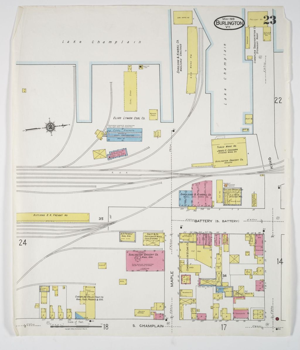 Miniature of Burlington 1919, sheet 23