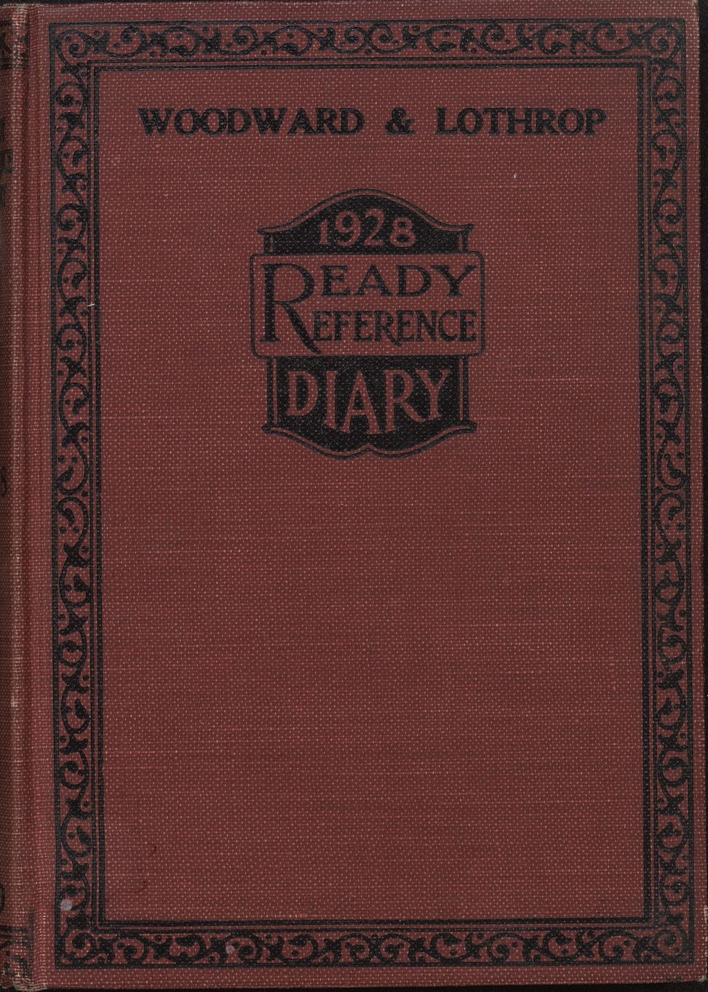 Miniature of Mary Jean Simpson Diary, 1928