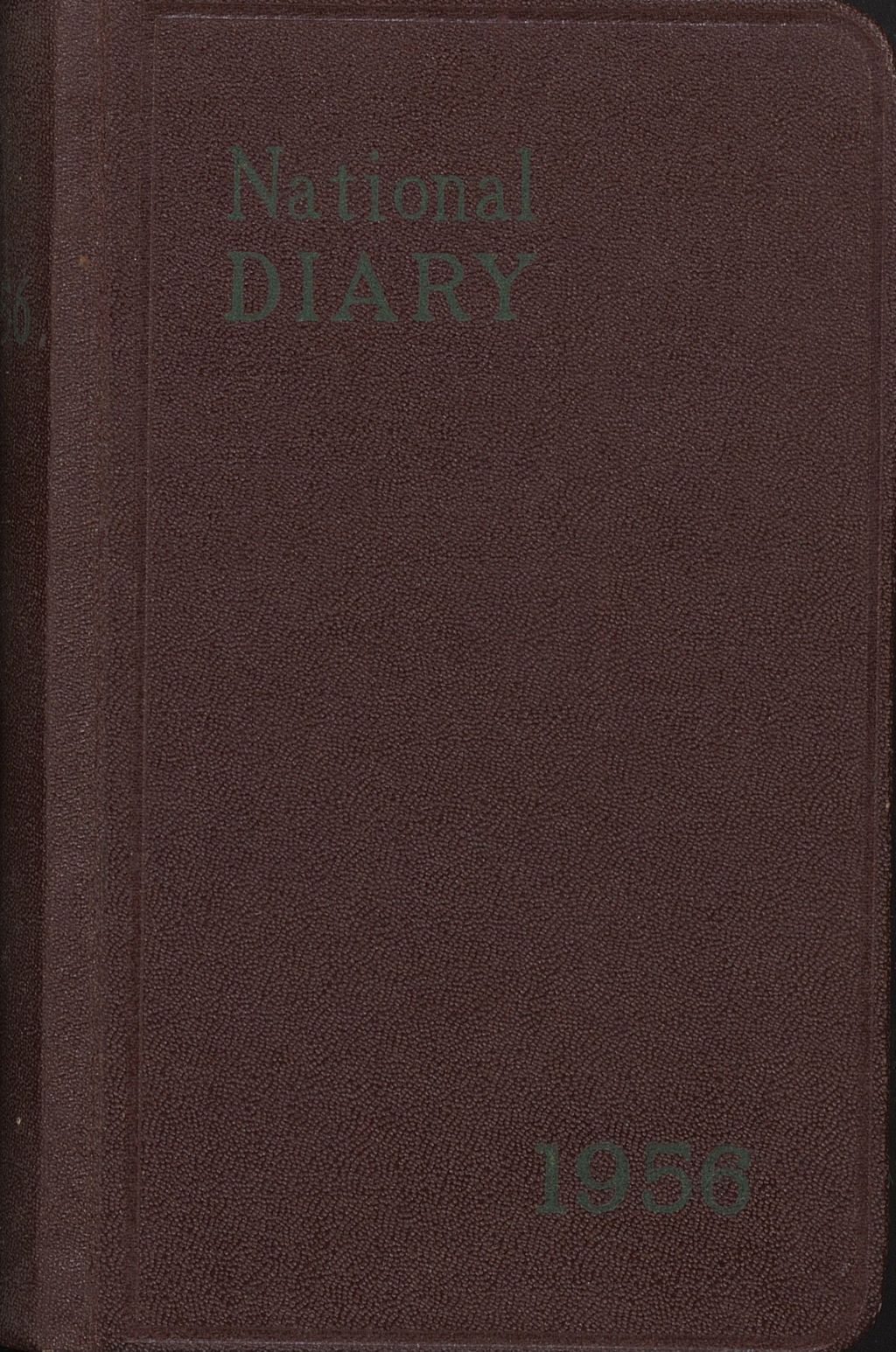 Miniature of Mary Jean Simpson Diary, 1956