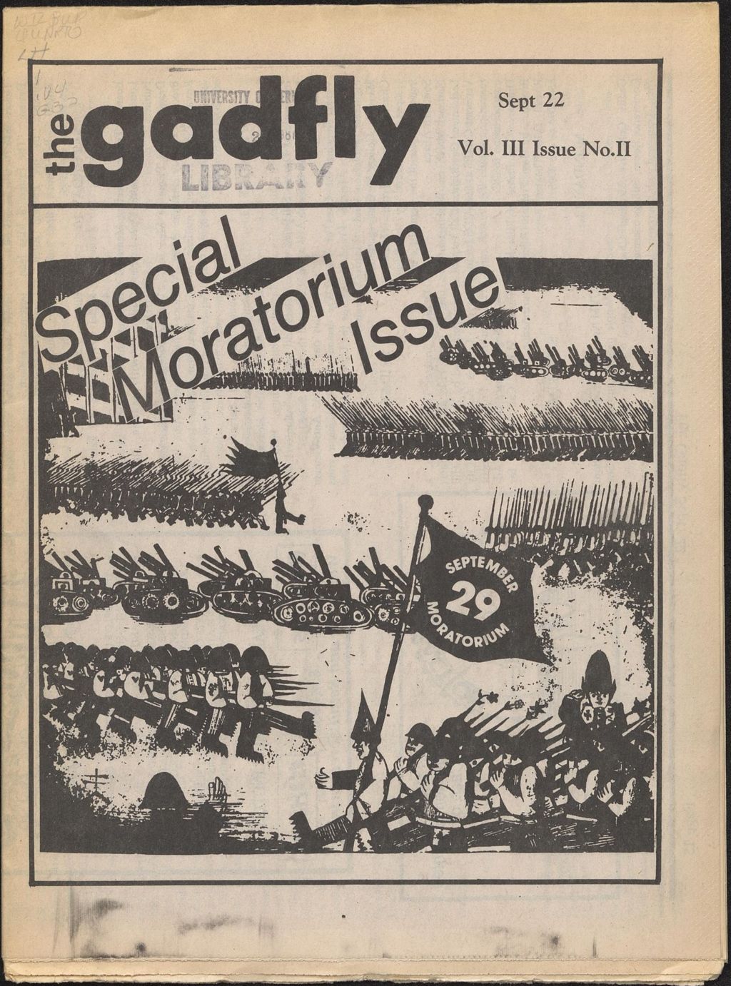 Miniature of The Gadfly : a UVM student newspaper, vol. 03, n. 02