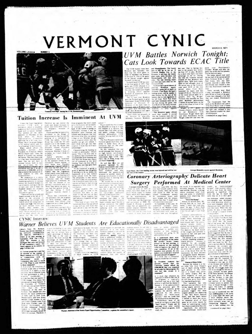 Miniature of Vermont Cynic, 1971, March