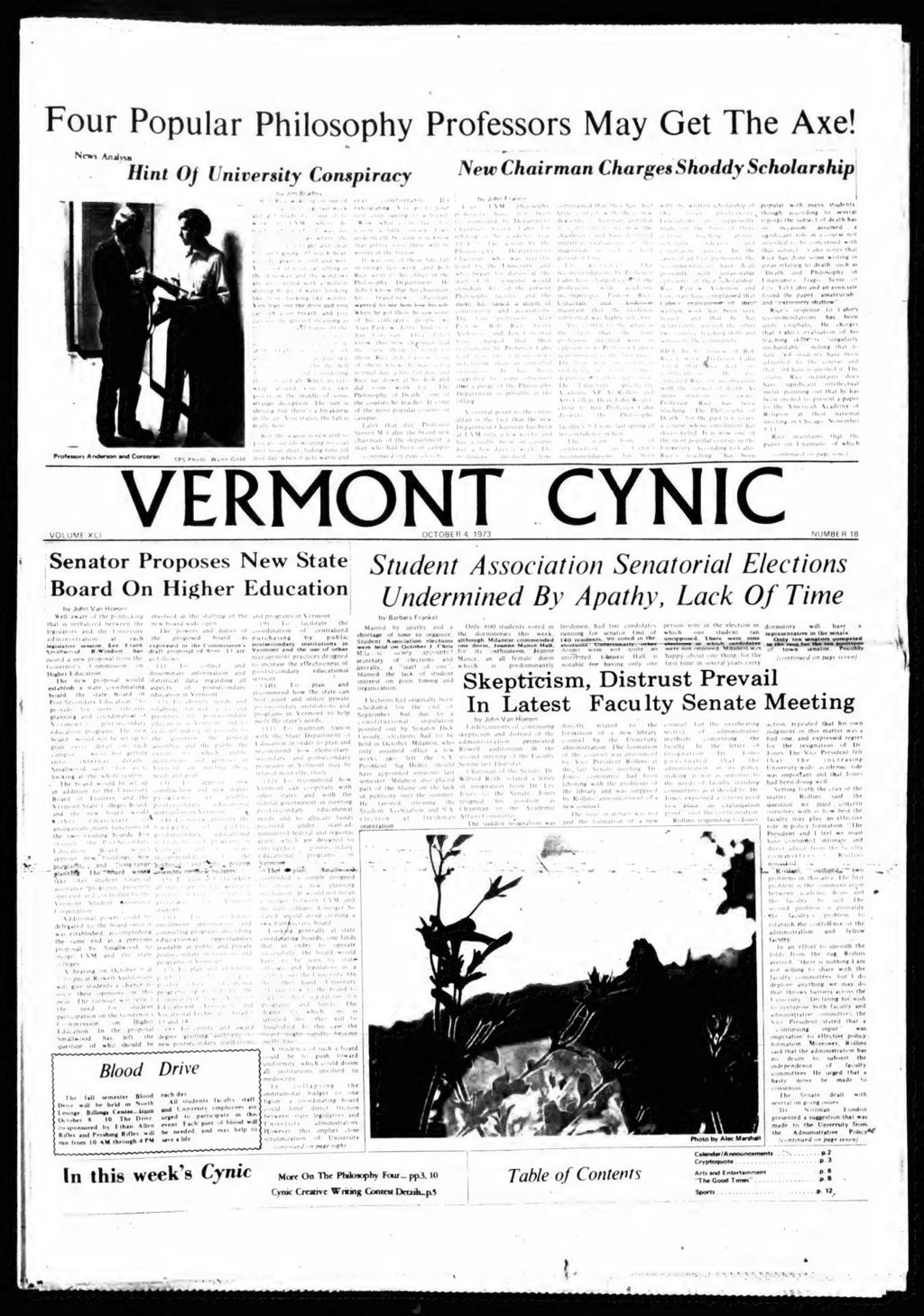 Miniature of Vermont Cynic, 1973, October