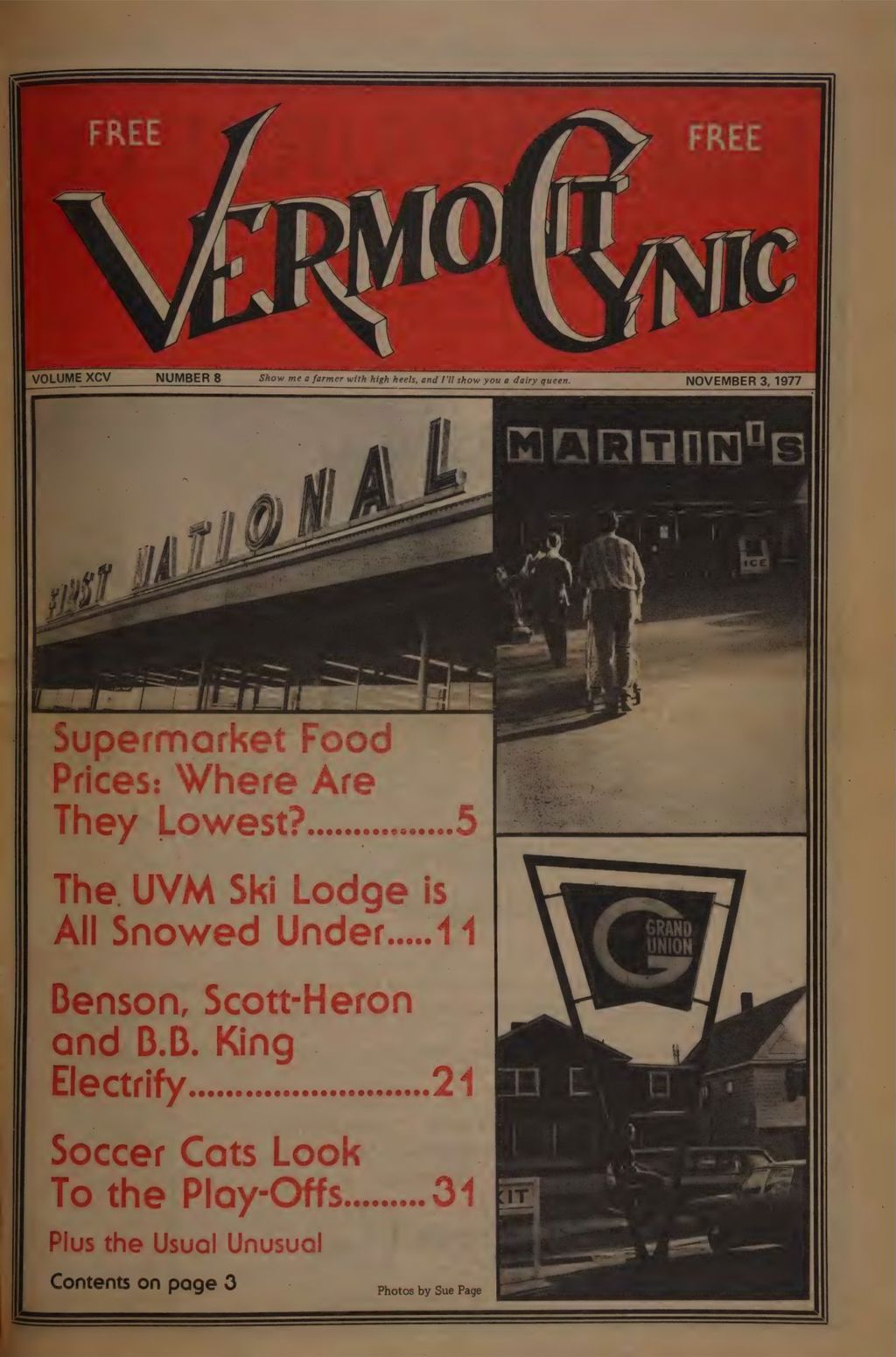 Miniature of Vermont Cynic, 1977, November-December