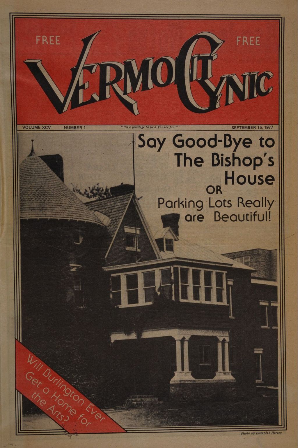 Miniature of Vermont Cynic, 1977, September