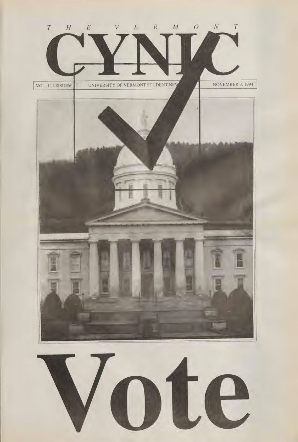 Miniature of Vermont Cynic, 1994, November