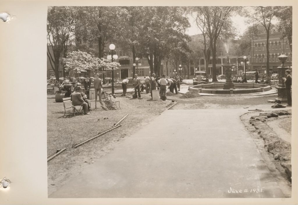 Miniature of Burlington City Hall Park