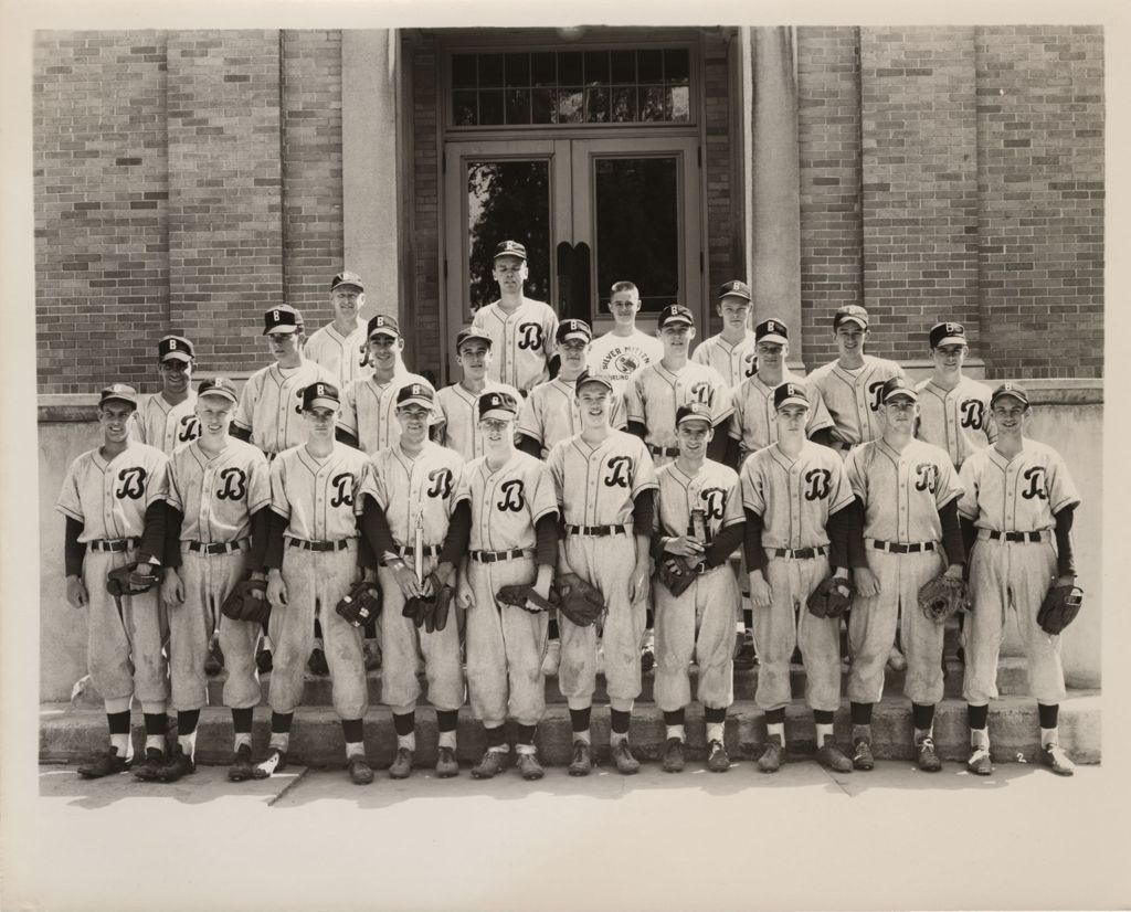 Miniature of Burlington High School Baseball Team