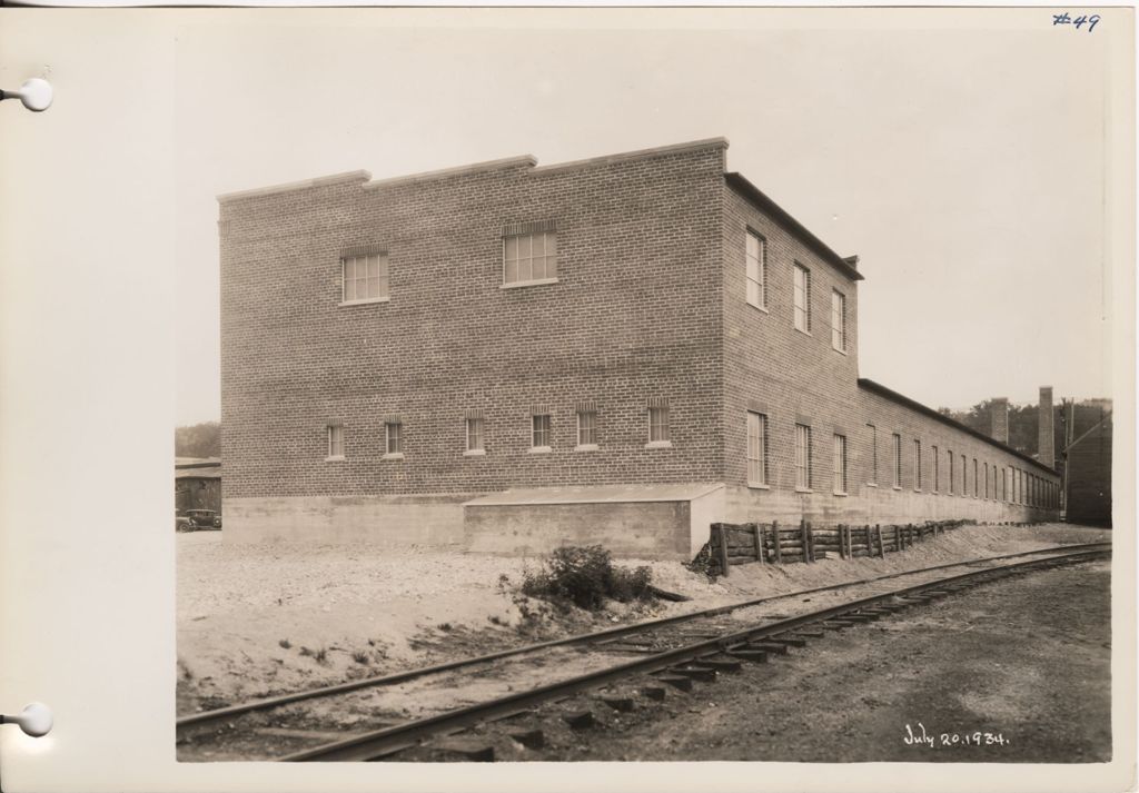 Miniature of Burlington Street Department Buildings (Pine Street)