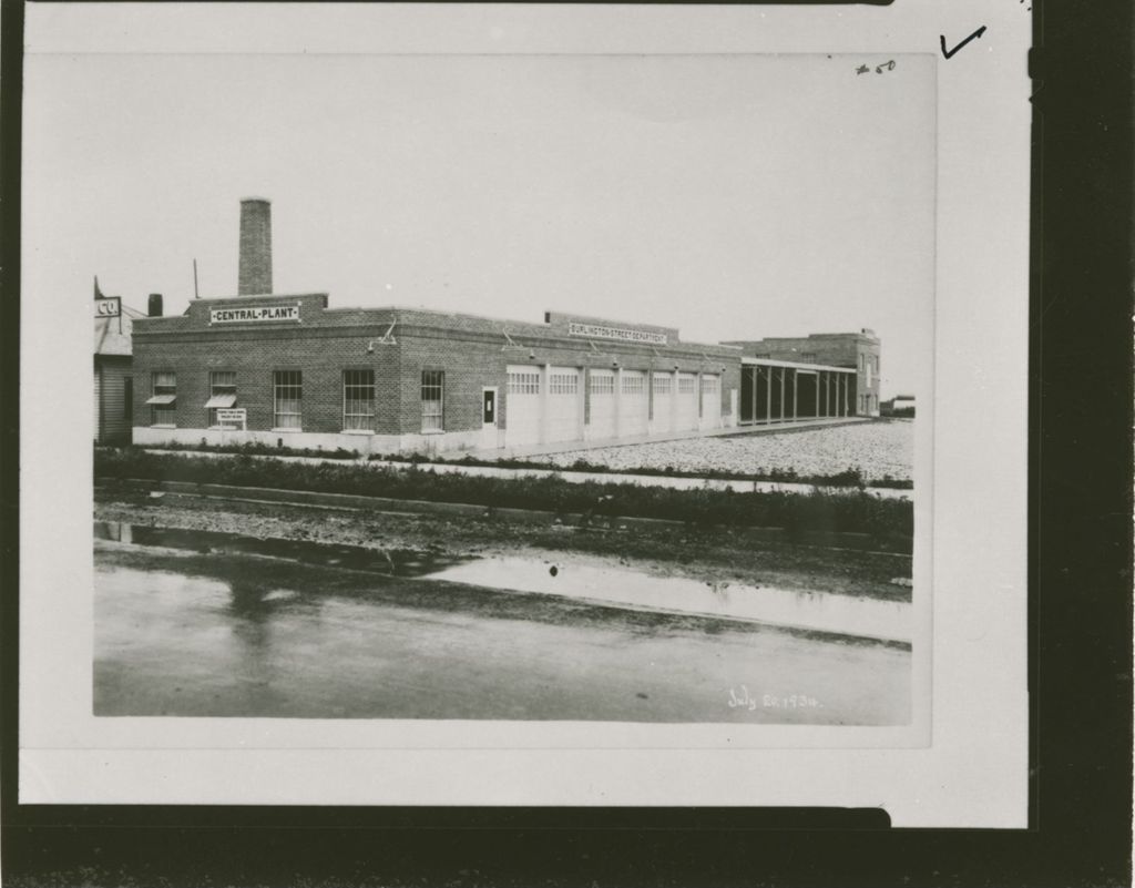 Miniature of Burlington Street Department Buildings (Pine Street)