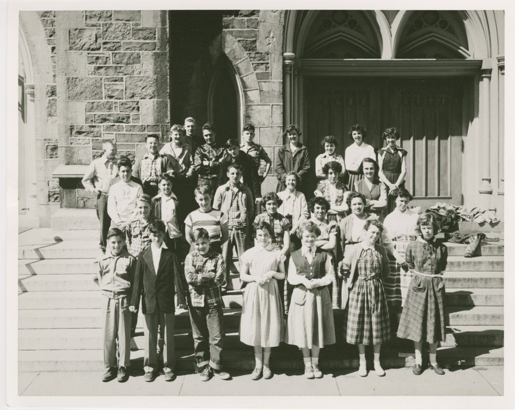 Miniature of Cathedral Grammar School, Burlington