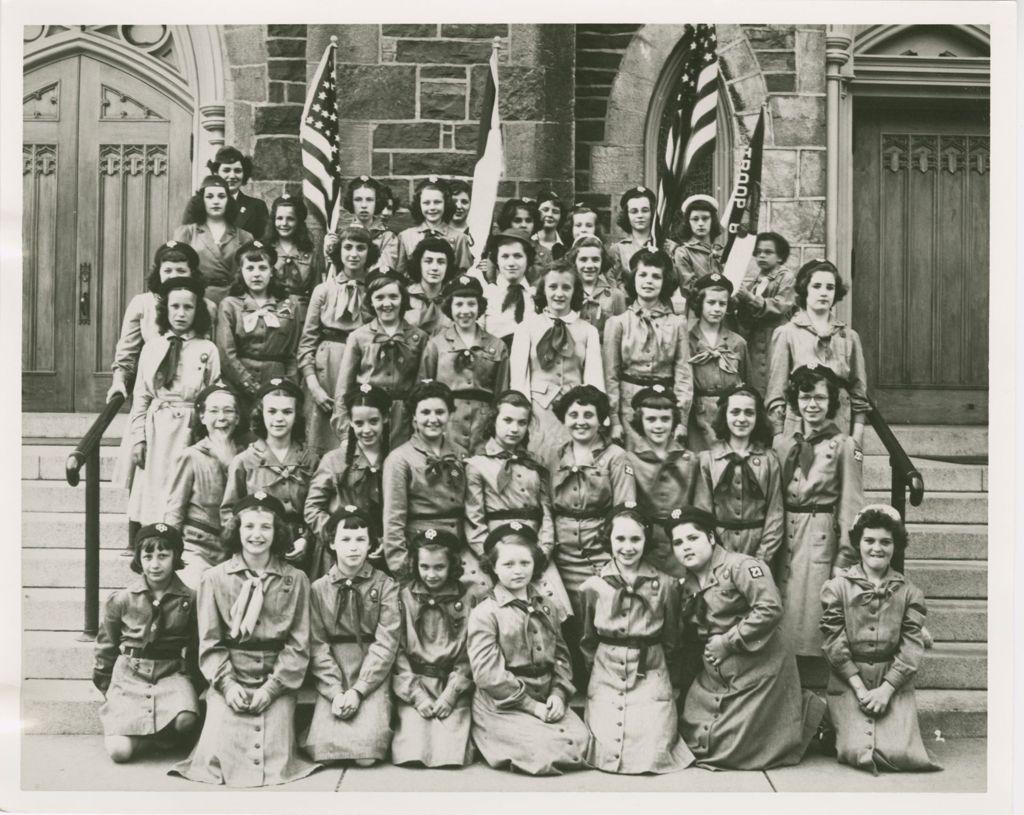 Miniature of Burlington Girl Scouts