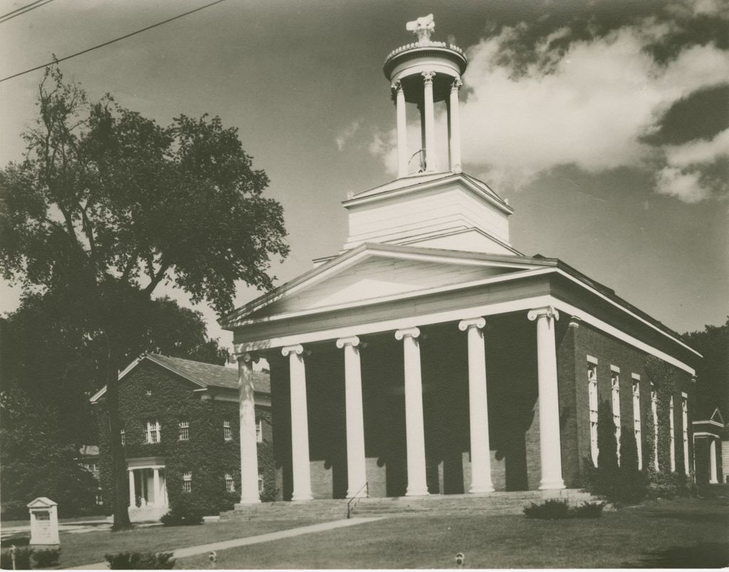 Miniature of Congregational Church, First