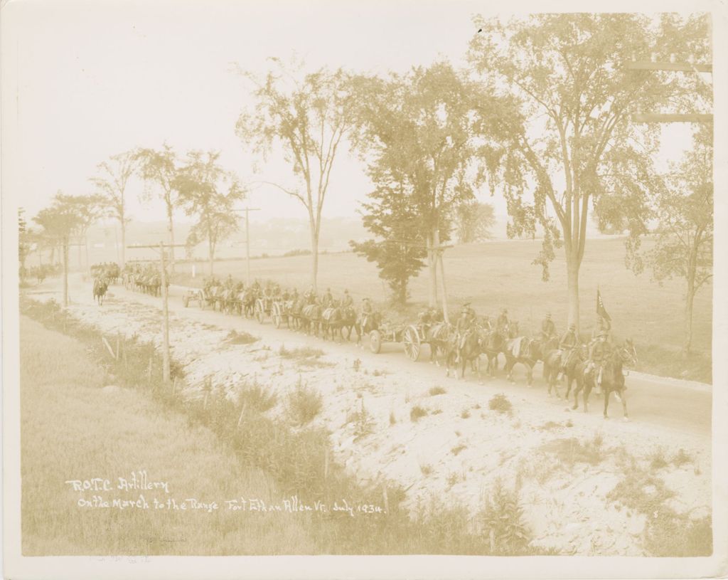 Miniature of Fort Ethan Allen Artillery Range (Underhill)