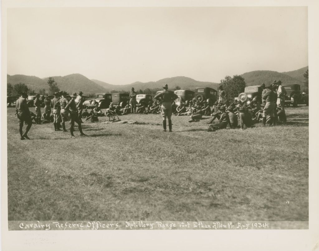 Miniature of Fort Ethan Allen Artillery Range (Underhill)