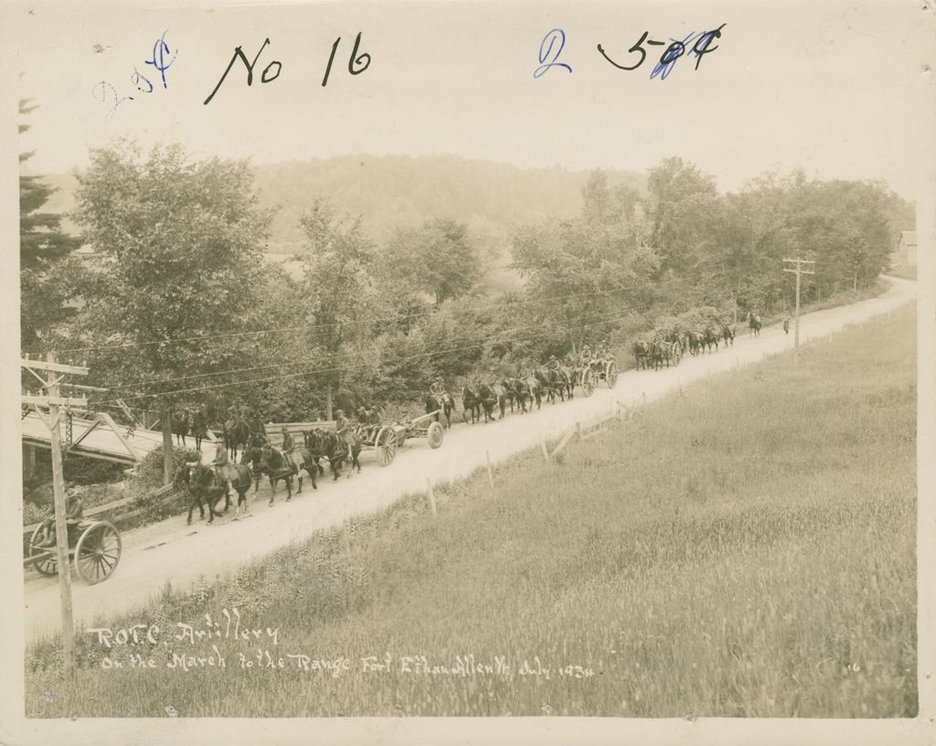 Miniature of Fort Ethan Allen Artillery Range (Underhill)