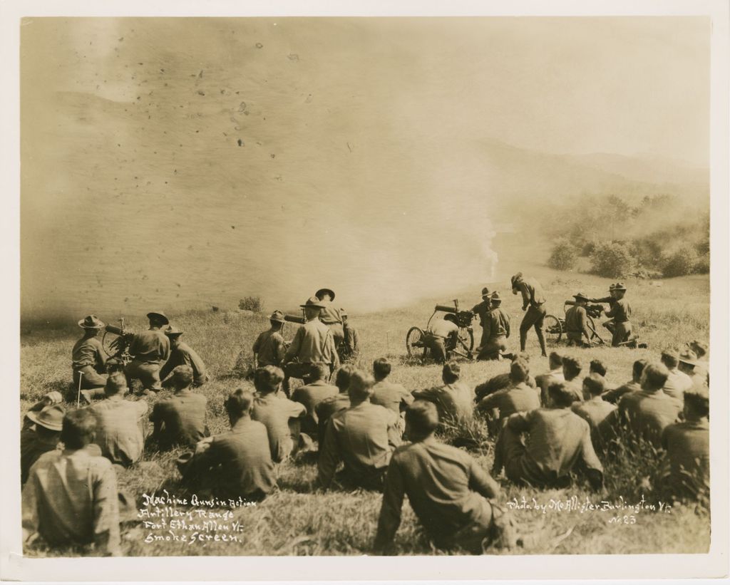 Miniature of Fort Ethan Allen Artillery Range (Underhill)