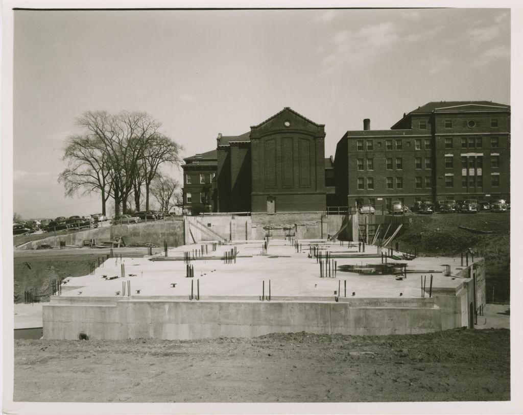 Miniature of Mary Fletcher Hospital, Burlington - Construction