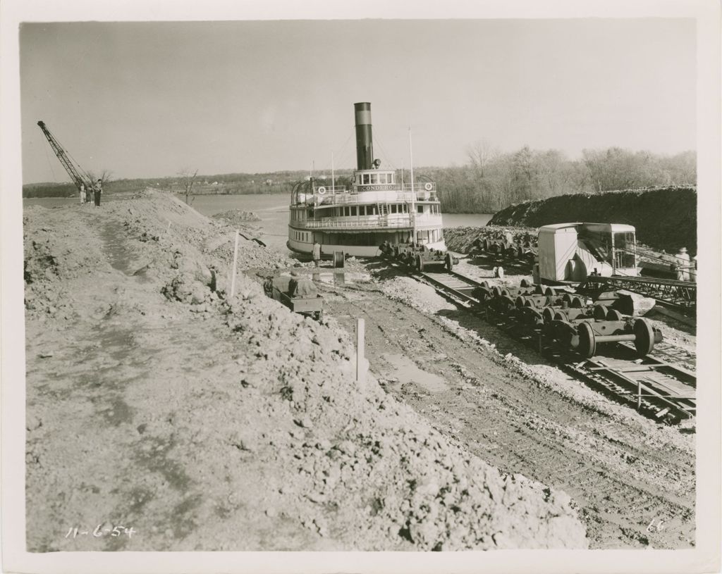 Miniature of Ticonderoga - Move to Shelburne Museum