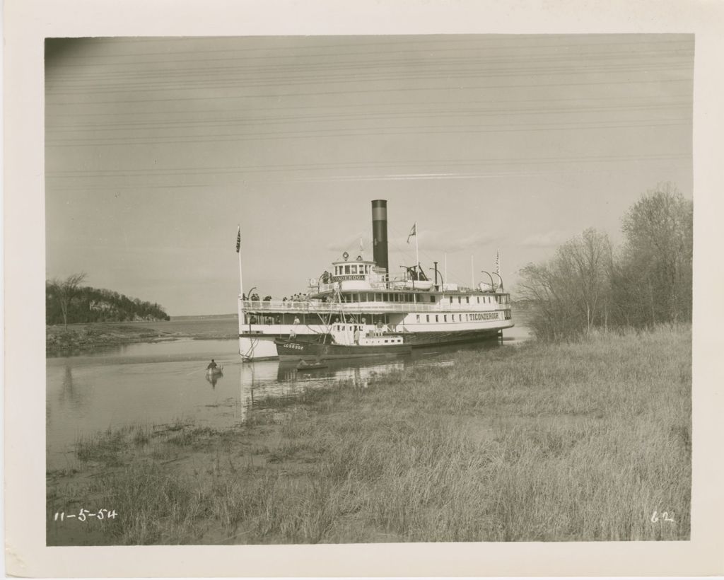 Miniature of Ticonderoga - Move to Shelburne Museum