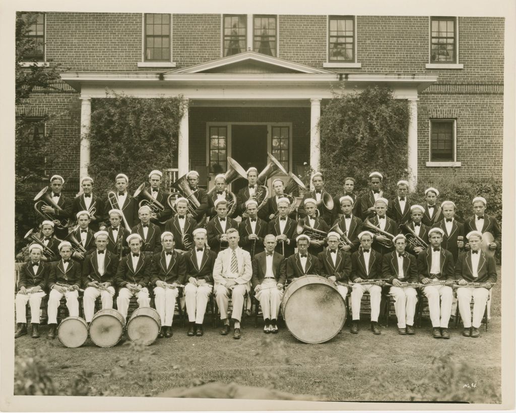 Miniature of Vermont Industrial School Band [Vergennes]