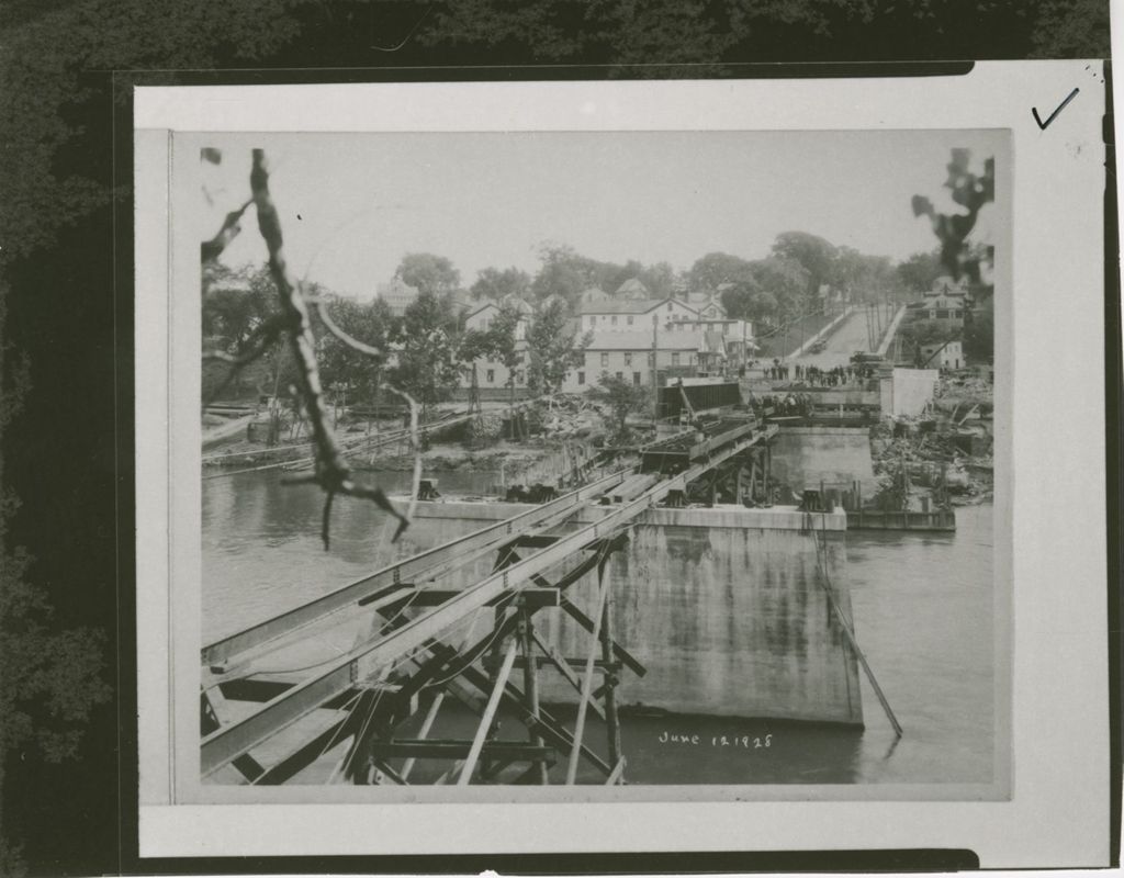 Miniature of Winooski Bridge Construction (4X5's)