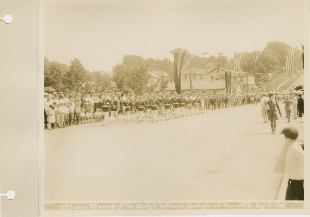 Miniature of Winooski Bridge - Opening Ceremonies