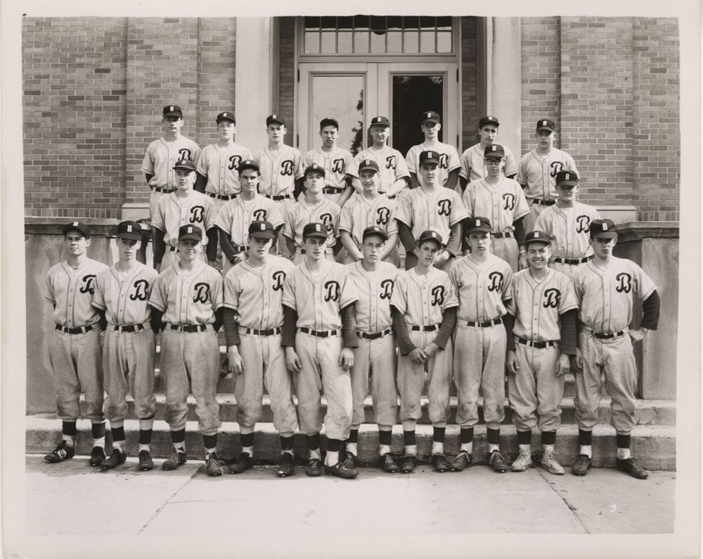 Miniature of Burlington High School Baseball Team