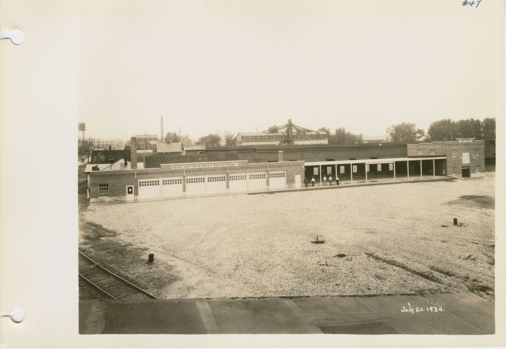 Miniature of Burlington Street Department Buildings (Pine Street)