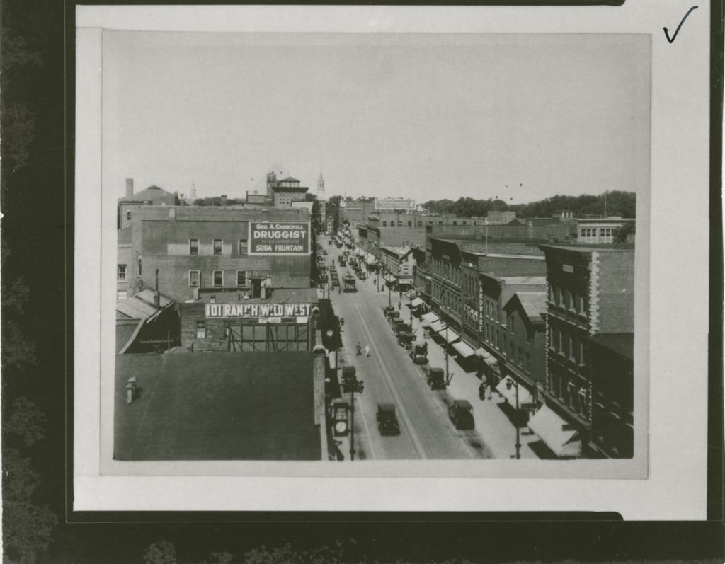 Miniature of Burlington Streets: Church St. (4X5)