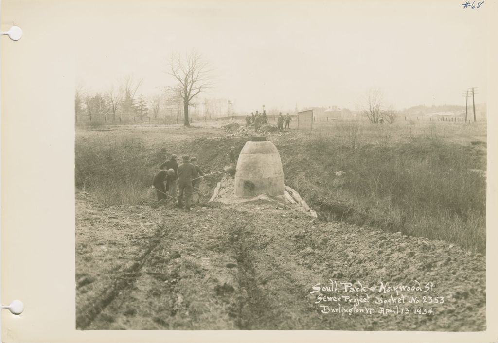 Miniature of Burlington Streets: Hayward St. & Hayward St. Sewer