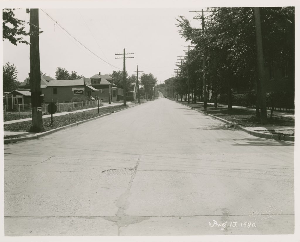 Miniature of Burlington Streets: Pine St.