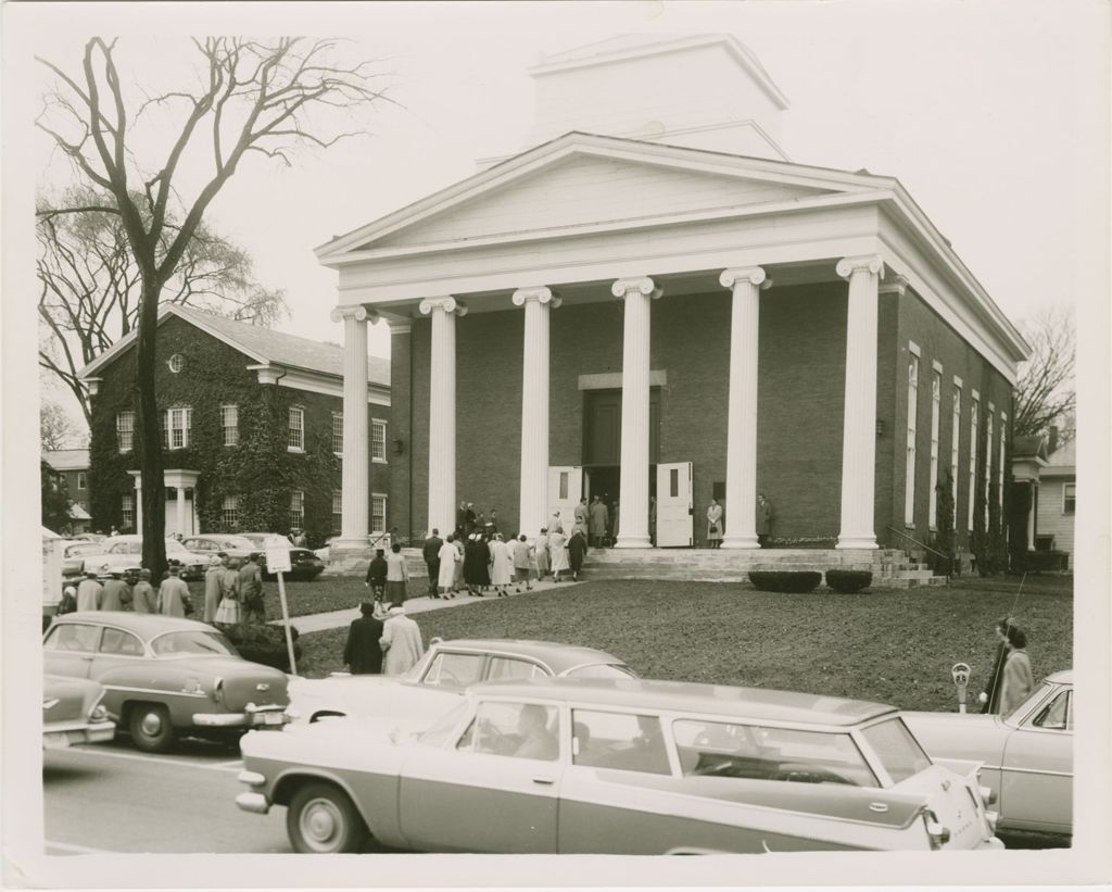 Miniature of Congregational Church, First