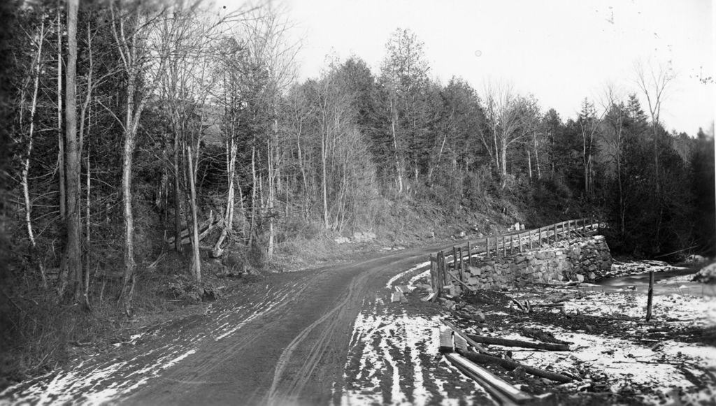 Miniature of Dirt road in winter