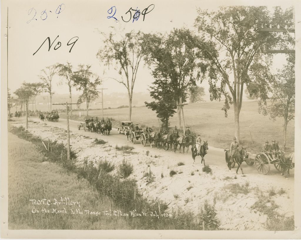 Miniature of Fort Ethan Allen Artillery Range (Underhill)