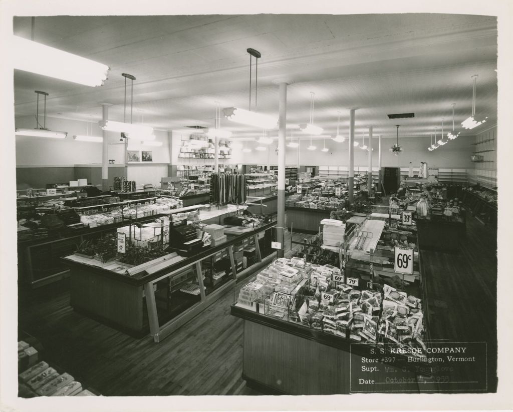 Miniature of Kresge's (Burlington Store) - interiors