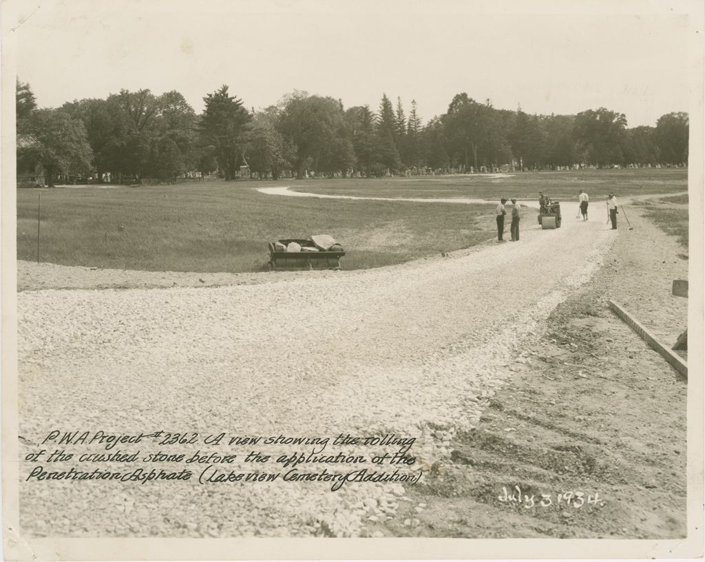 Miniature of Lakeview Cemetery Addition, Burlington