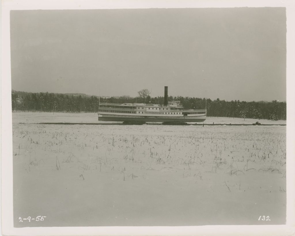 Miniature of Ticonderoga - Move to Shelburne Museum