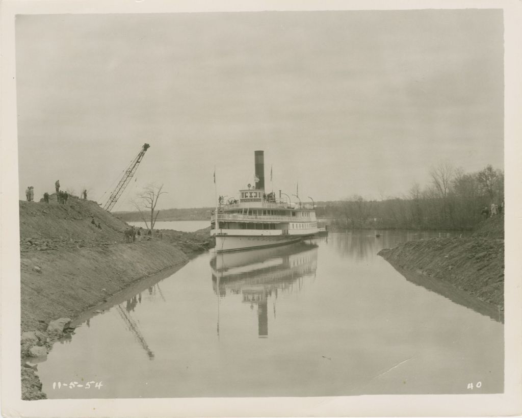 Miniature of Ticonderoga - Move to Shelburne Museum