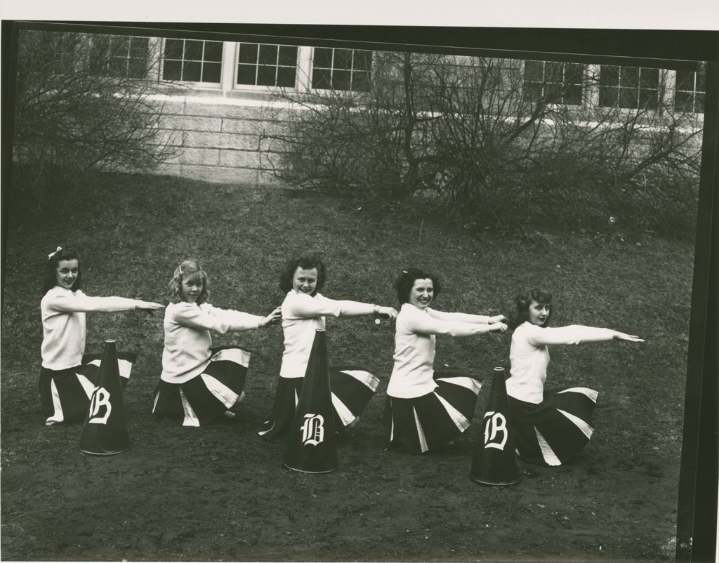 Miniature of Burlington High School - Cheerleaders